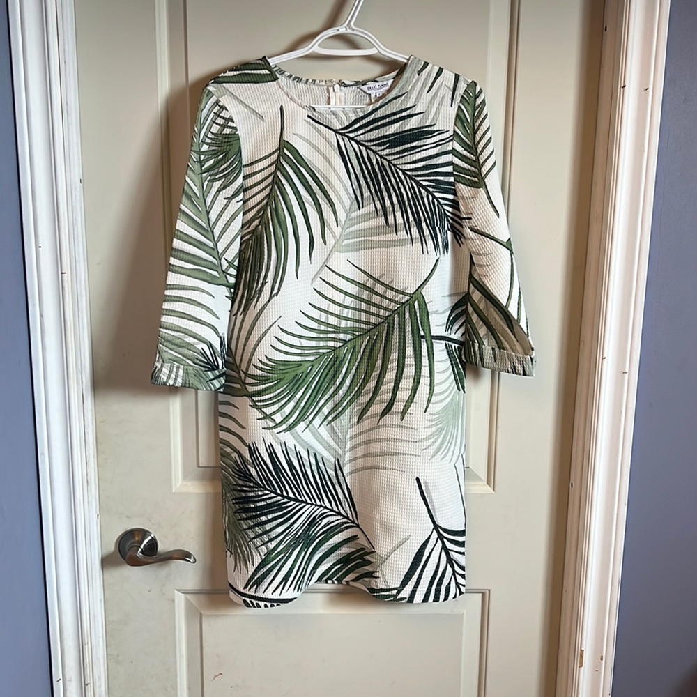 Boutique 1861 Printed 3/4 length sleeve dress